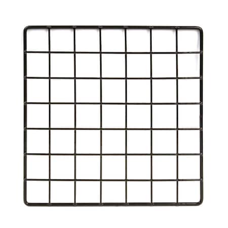 Toizu Fun GS10-B 10 x 10 in. Epoxy Coated Grid Cubbies - Black TO2950211
